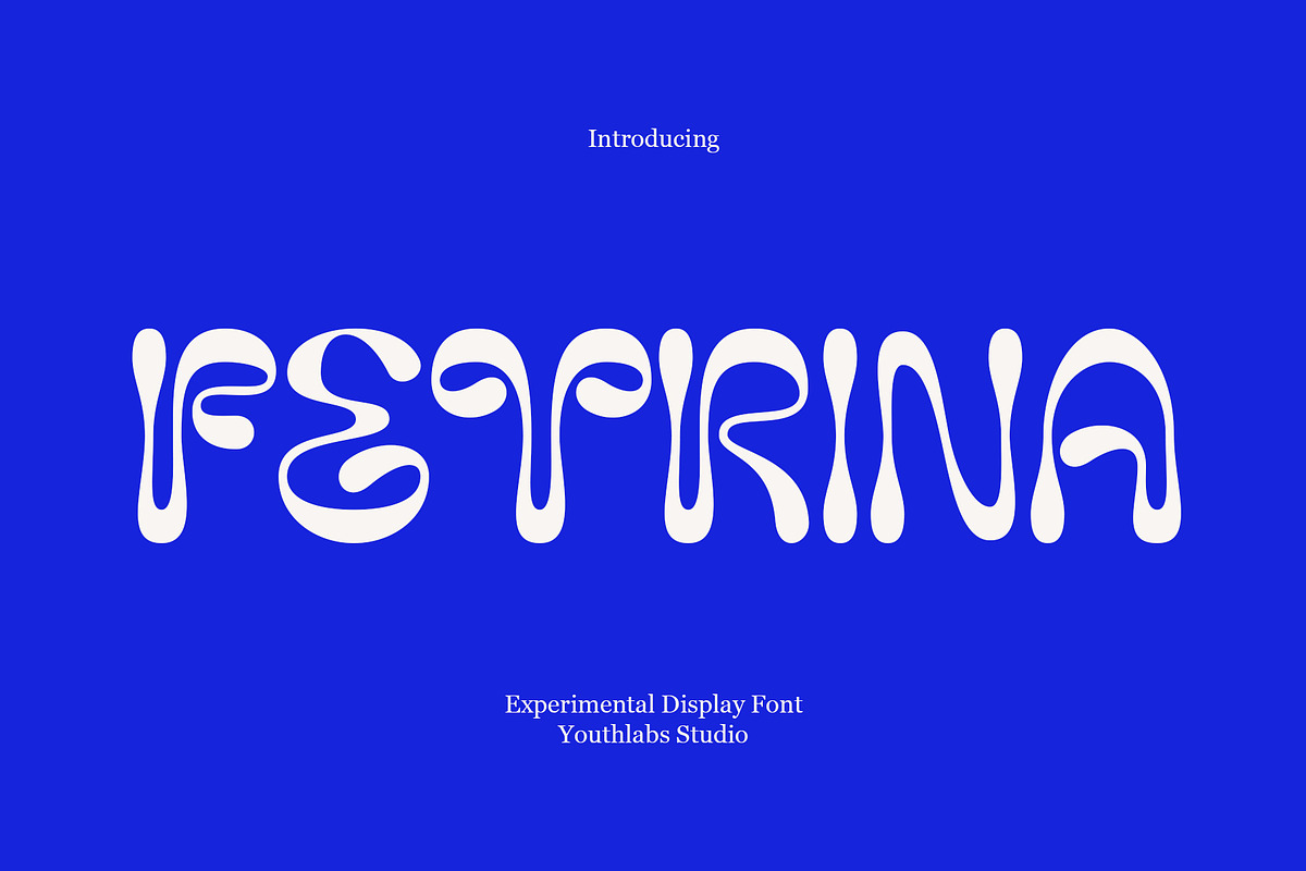 FETRINA | Experimental Display Font, a Sans Serif Font by Youthlabs Studio (Photo 1 of 15)