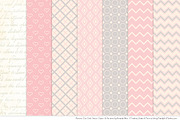 Owls Clipart & Patterns in Soft Pink, an Animal Illustration by Amanda Ilkov (Thumbnail 4 of 4)