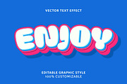Playful 3D Bubble Text Effect, a Templates & Theme by studiogstock (Thumbnail 1 of 2)