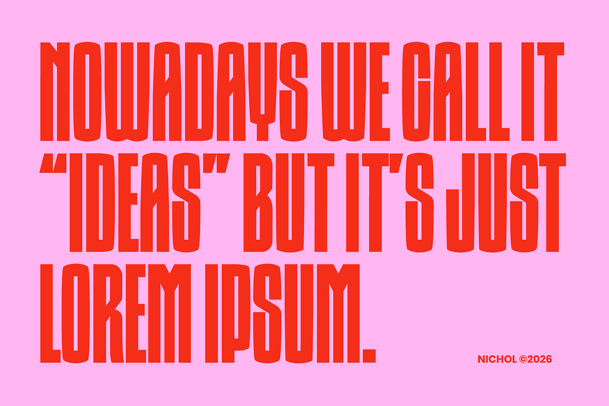 Nichol - Condensed Font, a Sans Serif Font by limitype (Photo 4 of 12)