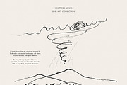 Rainswept Autumn Line Art Collection, an Object Illustration by Purple (Thumbnail 2 of 15)