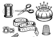 Collection of 11 high-demand sewing, an Object Illustration by LogosDen (Thumbnail 3 of 3)