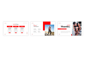 Sporta Presentation Template