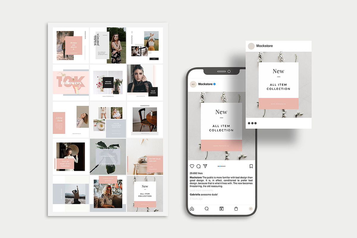 Minimal Web & Mobile Mockup Kit, an iPhone Mockup by Mockstore (Photo 22 of 30)