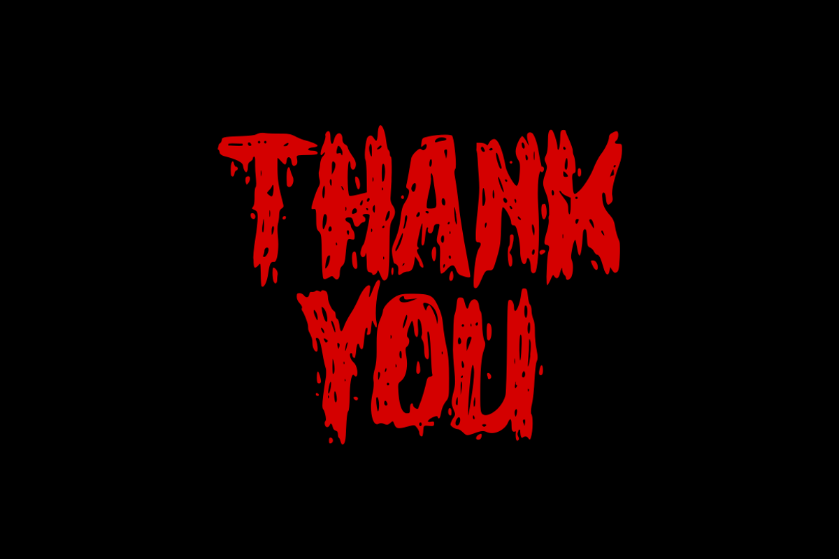 Tengah Wengi - Horror Font, a Font by GFRcreative (Photo 7 of 7)
