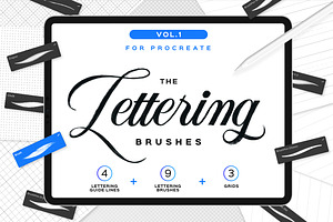 LETTERING BRUSHES VOL.1