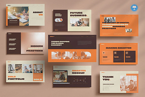 Bold Creative Business, a Presentation Template by Pixslides