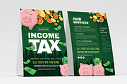 Income Tax Flyer Templates, a Flyer Template by BrandPacks (Thumbnail 2 of 5)