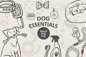 Dog Essentials, an Icon by Anastasiya Klempach