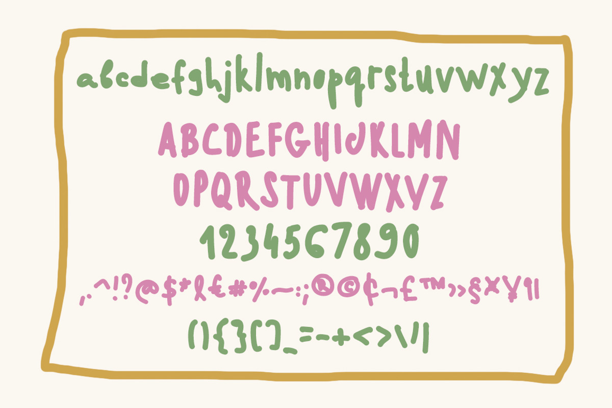 Lazy Ink handwritten font, a Font by MixedArt (Photo 2 of 5)