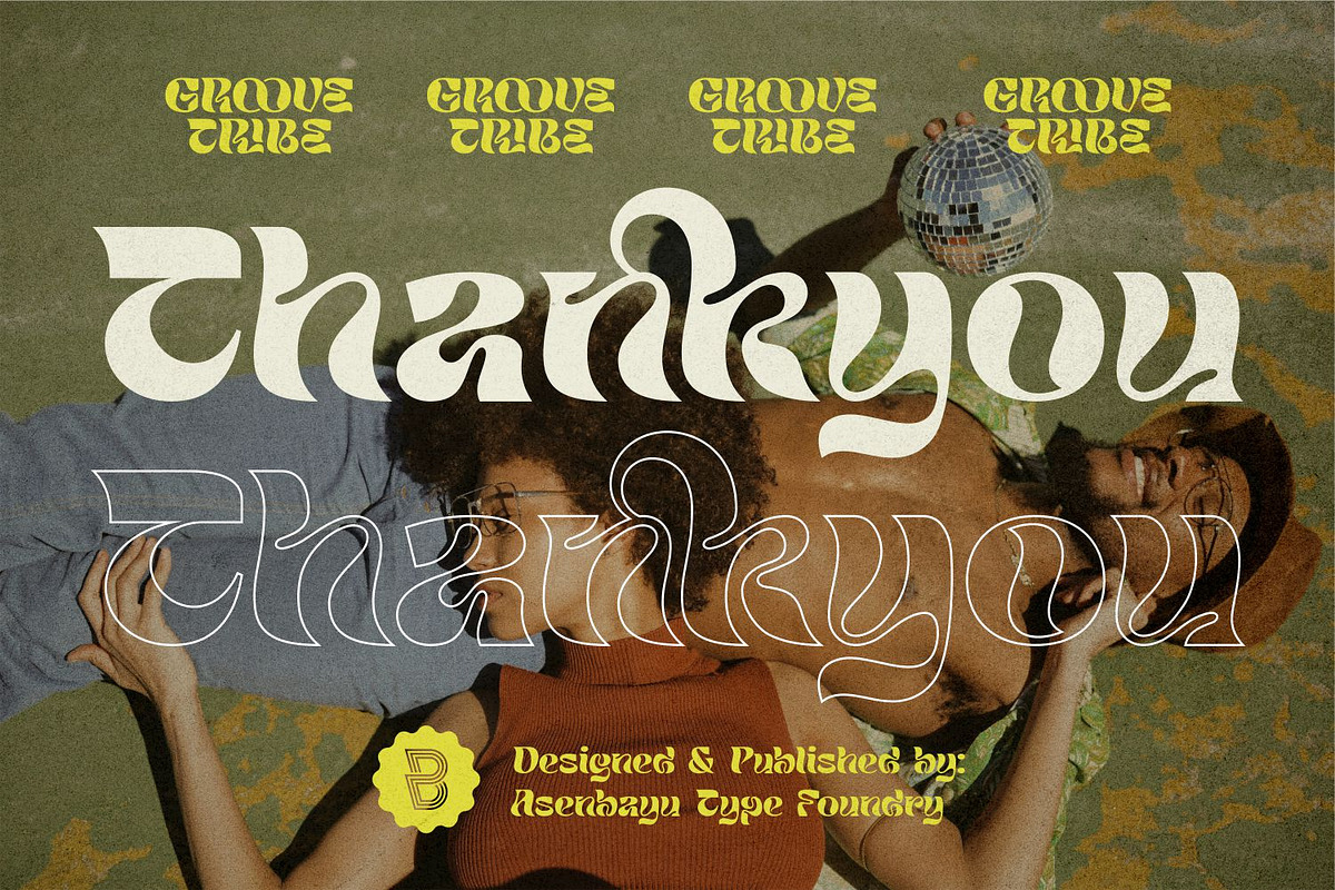 Groove Tribe Font, a Serif Font by Asenbayu (Photo 14 of 14)