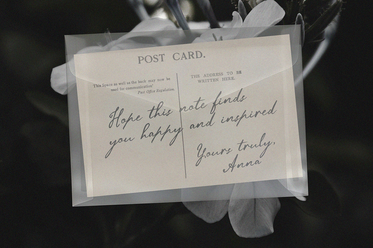 Paper Soul Quiet Vintage Font, a Script Font by AnMark (Photo 4 of 11)