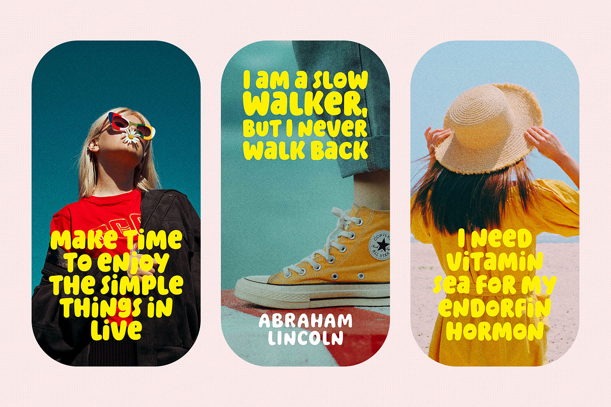 Bubble Garden - Playful Bubble Font, a Sans Serif Font by Four Lines Std. (Photo 7 of 11)
