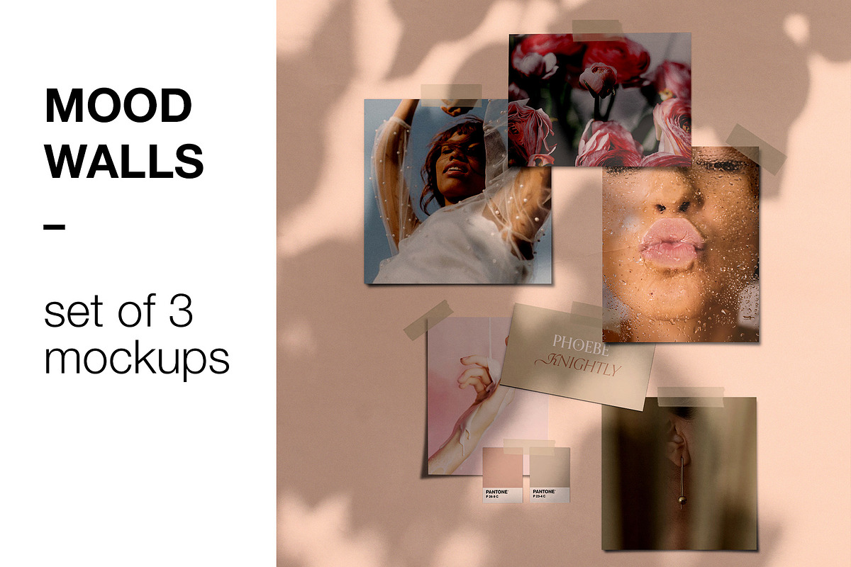 Realistic Mood Wall Mockups V, a Product Mockup by Duet Atelier (Photo 2 of 7)