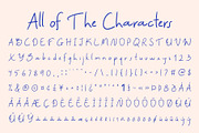 CS Bellisa–Friendly Handwritten Font, a Handwritten Font by Craft Supply Co. (Thumbnail 8 of 8)