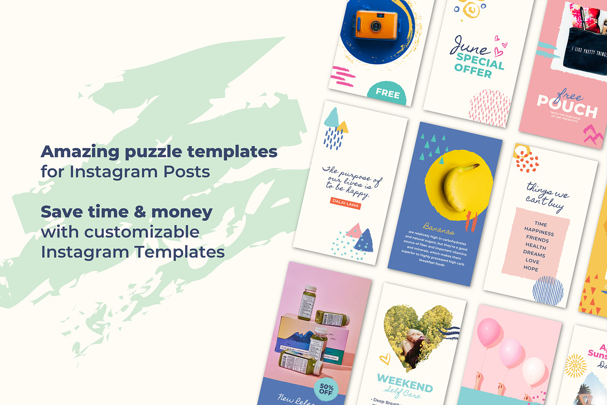 Kantempa#1 Instagram+Canva Templates, a Social Media Template by Storyteller Imagery (Photo 2 of 6)