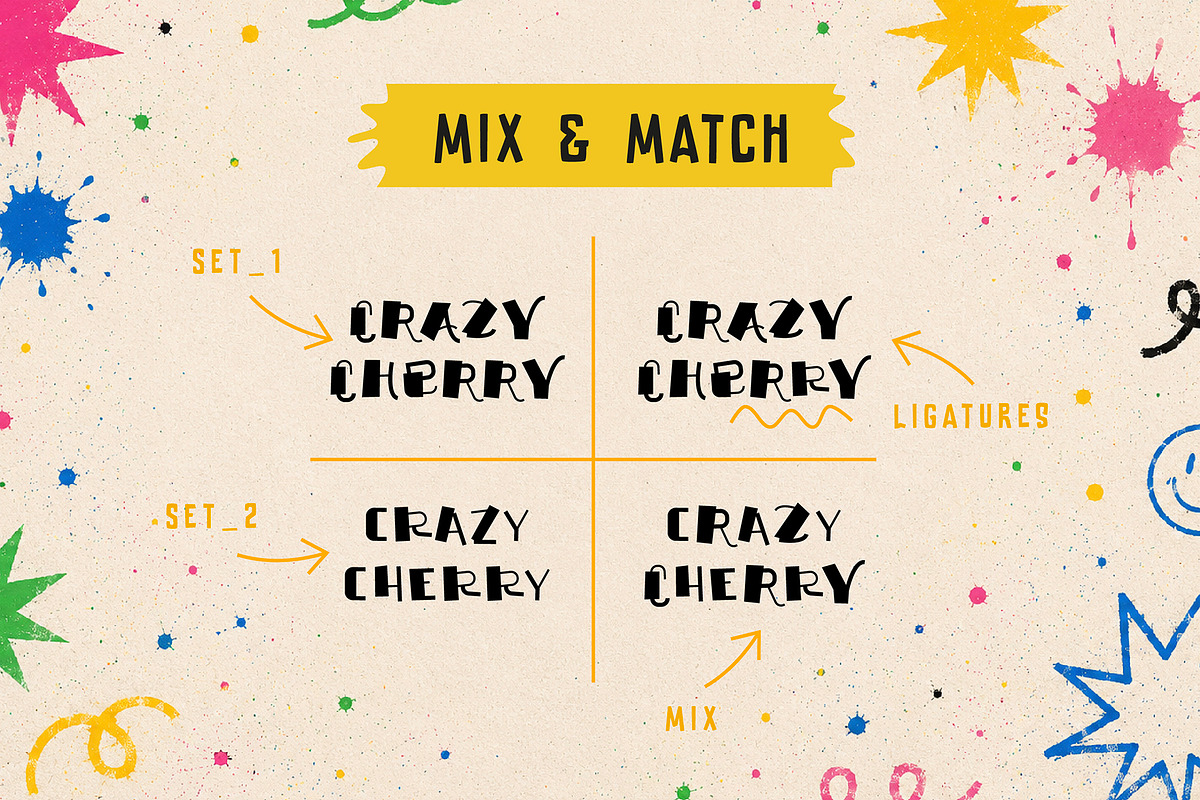AGERY – Playful Display Font, a Blackletter Font by chekart (Photo 7 of 10)