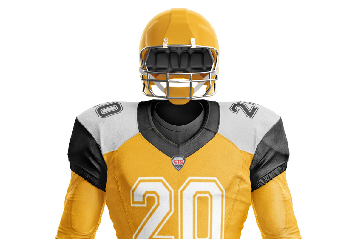 American Football Uniform 3d model, a Characters & Person 3D Model by Bruno's Shop (Photo 13 of 13)
