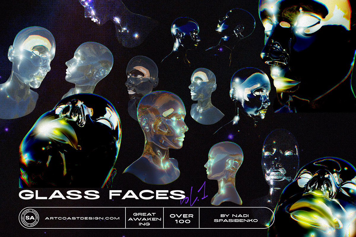 COSMIC AWAKENING 3D Objects & Poster, a Wallpaper Graphic by nadispasibenko (Photo 4 of 18)