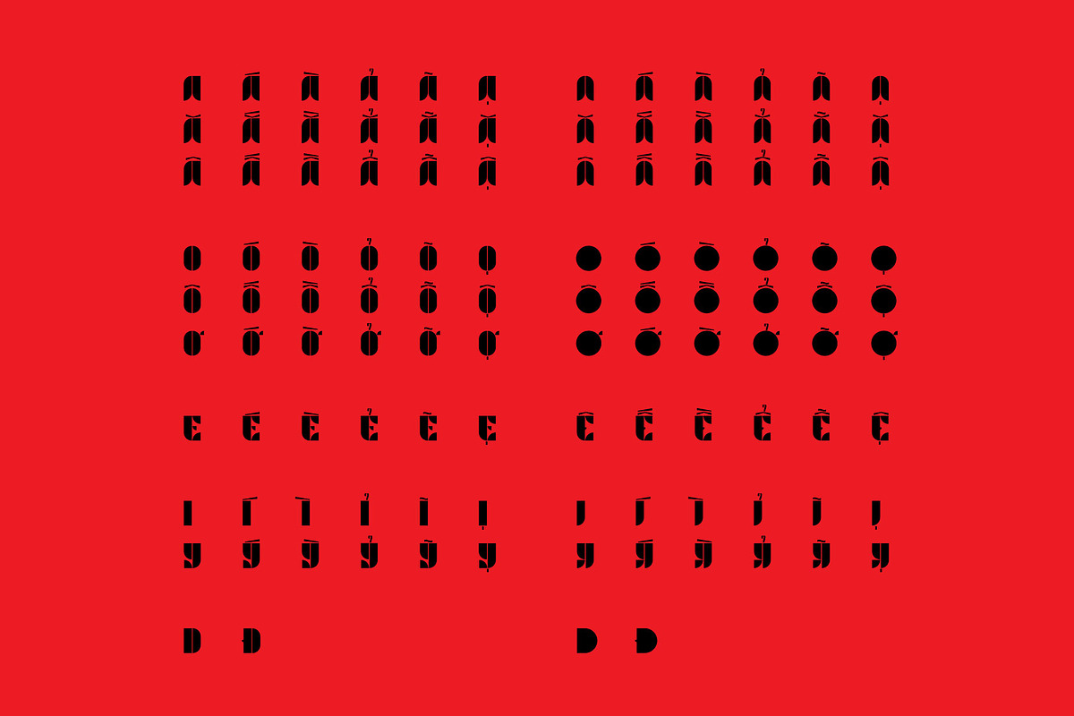 YEN Geometric Display Typeface, a Font by Dat Do (Photo 13 of 14)
