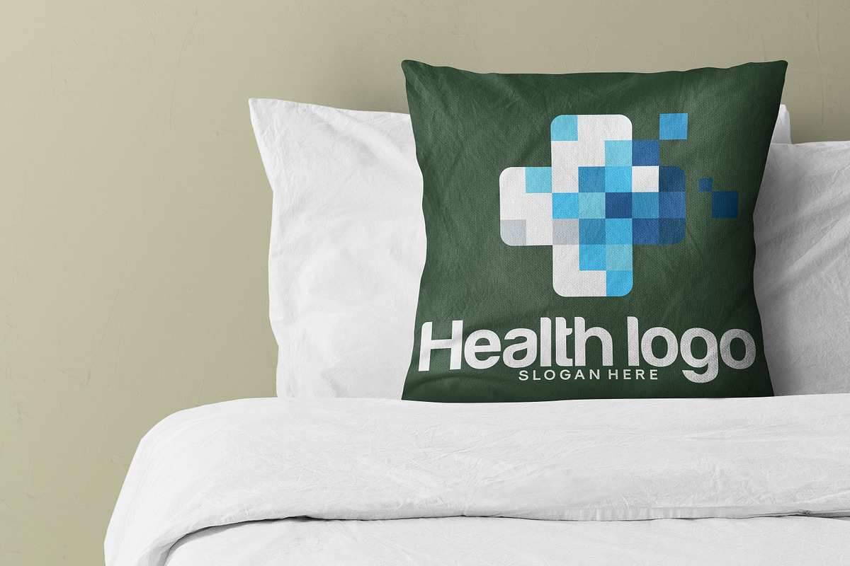 Medical Digital Logo Design Template, a Branding & Logo Template by Lucky Creative (Photo 3 of 4)