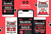 Black Friday Instagram Post, a Social Media Template by Graphr (Thumbnail 1 of 2)