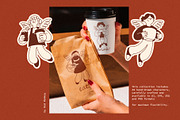 40 Hand-Drawn Café Characters, a Food Illustration by Red Monkey (Thumbnail 6 of 12)
