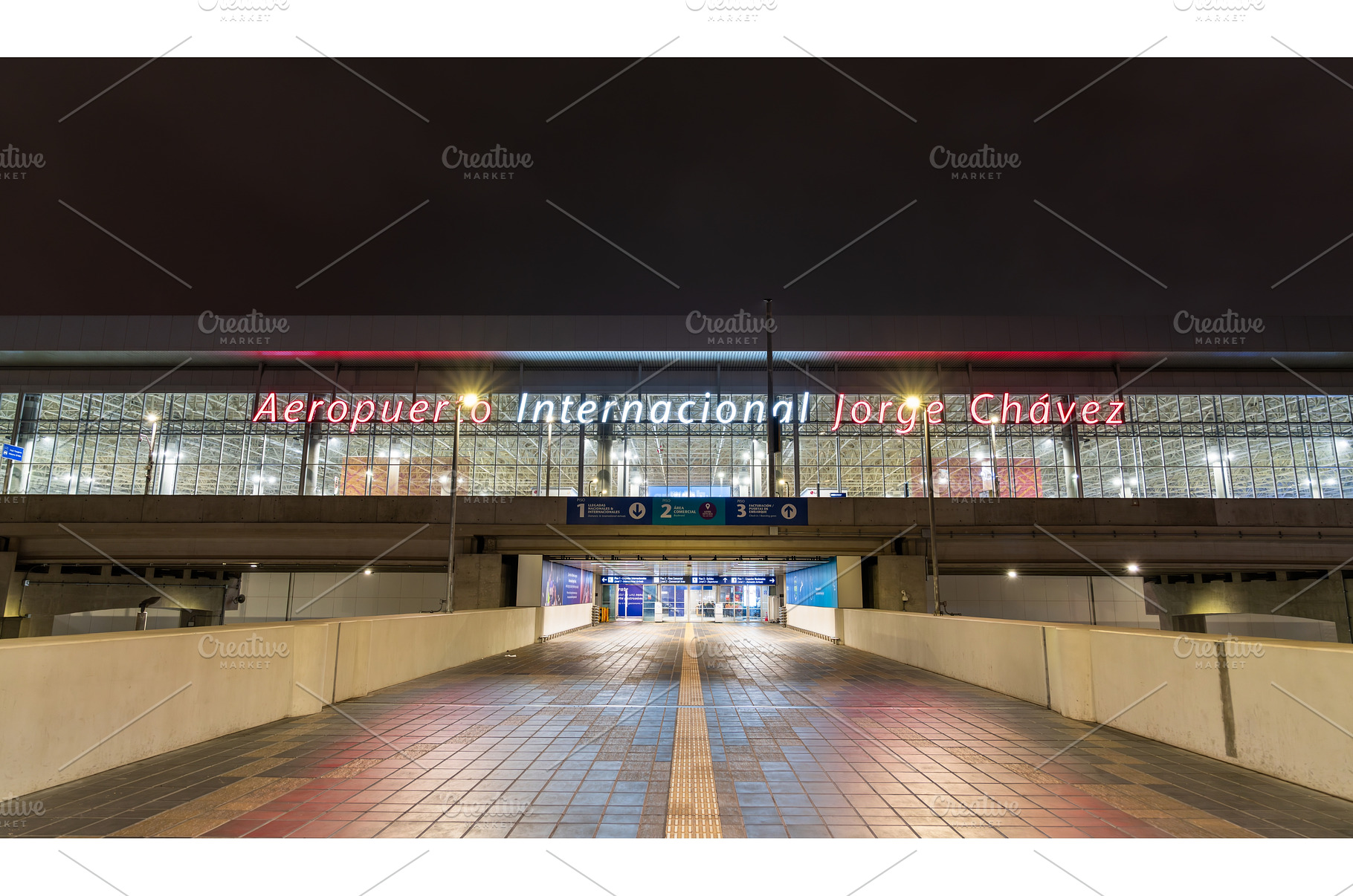 Jorge Chavez International Airport, a Transportation Photo by Leonid Andronov
