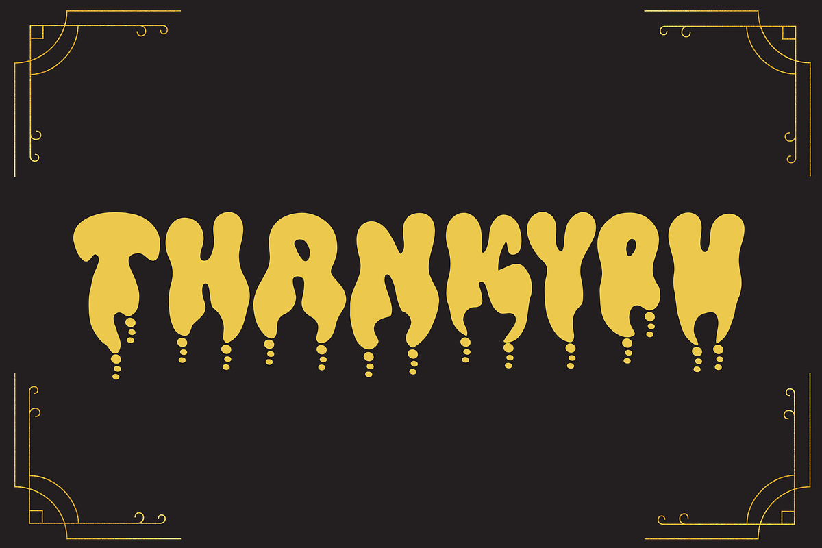 Dripcore, a Sans Serif Font by Dm Studio (Photo 10 of 10)