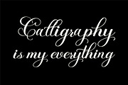 Friday Calligraphy, a Script Font by Aura Typeface (Thumbnail 7 of 8)