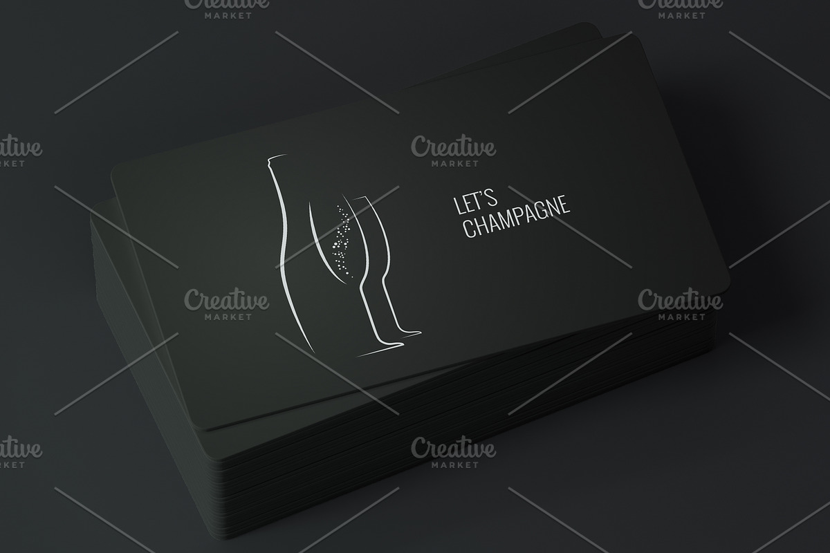 Champagne bottle, an Object Illustration by PushLogo (Photo 1 of 3)