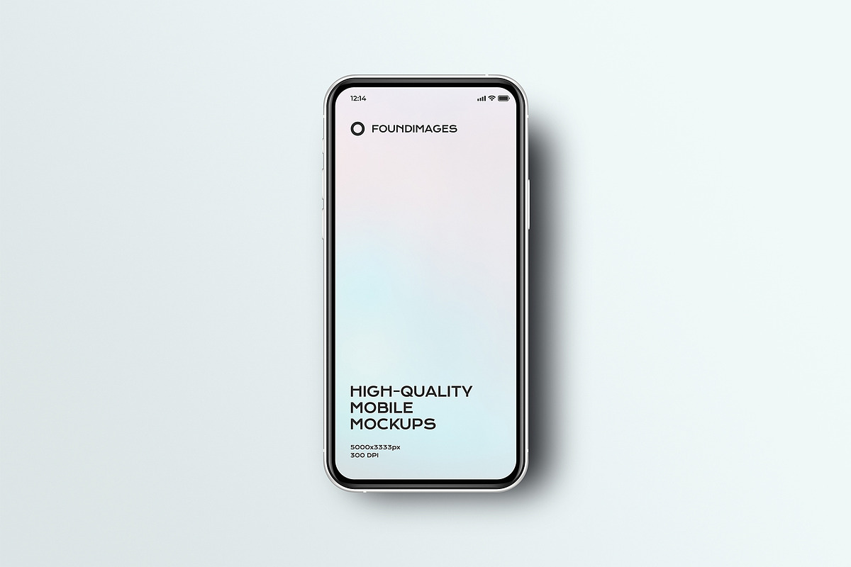 72 iphone device mockup bundle, an iPhone Mockup by FoundImages (Photo 8 of 84)