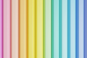 Close up of colored pencils textured background. Multi-Colors pencils on white, a School & Education Photo by Ministocker