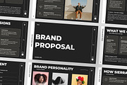 Brand Proposal Keynote Template, a Presentation Template by Gaize (Thumbnail 1 of 10)