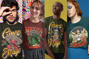 Cinco de Mayo t-shirt designs, a Branding & Logo Template by DGIM studio (Thumbnail 12 of 12)
