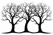 Nature Tree Silhouette Bundle, an Illustration by hafijul (Thumbnail 5 of 9)