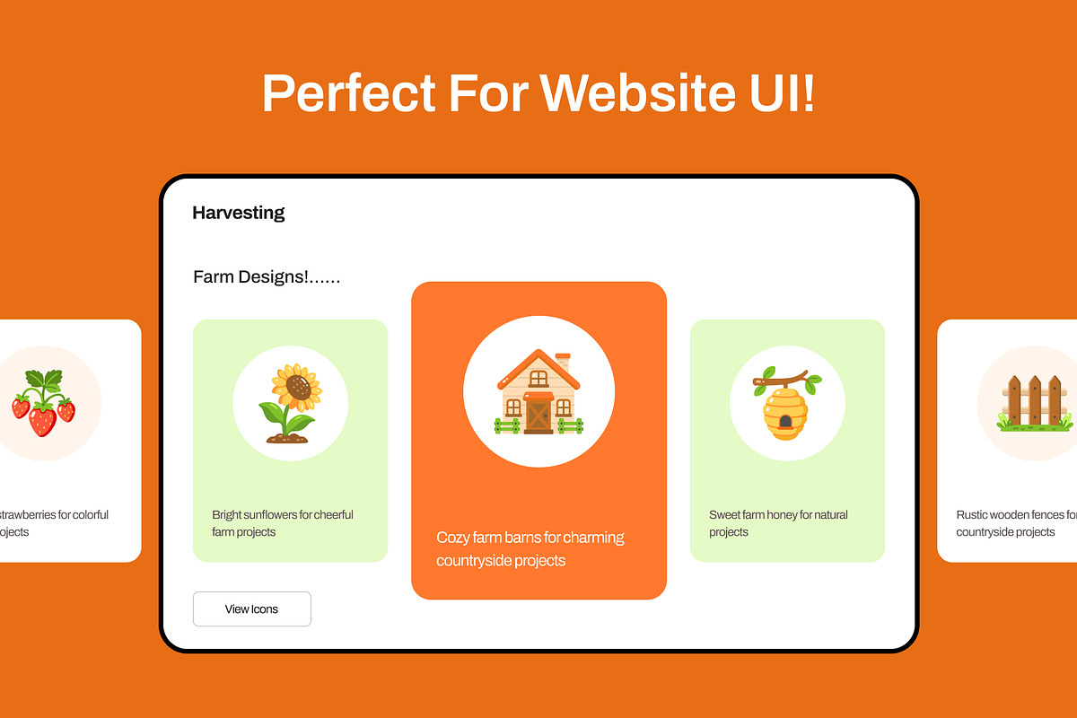 75 Farm Flat Icons, an Emoji Icon by Prosymbols (Photo 5 of 10)