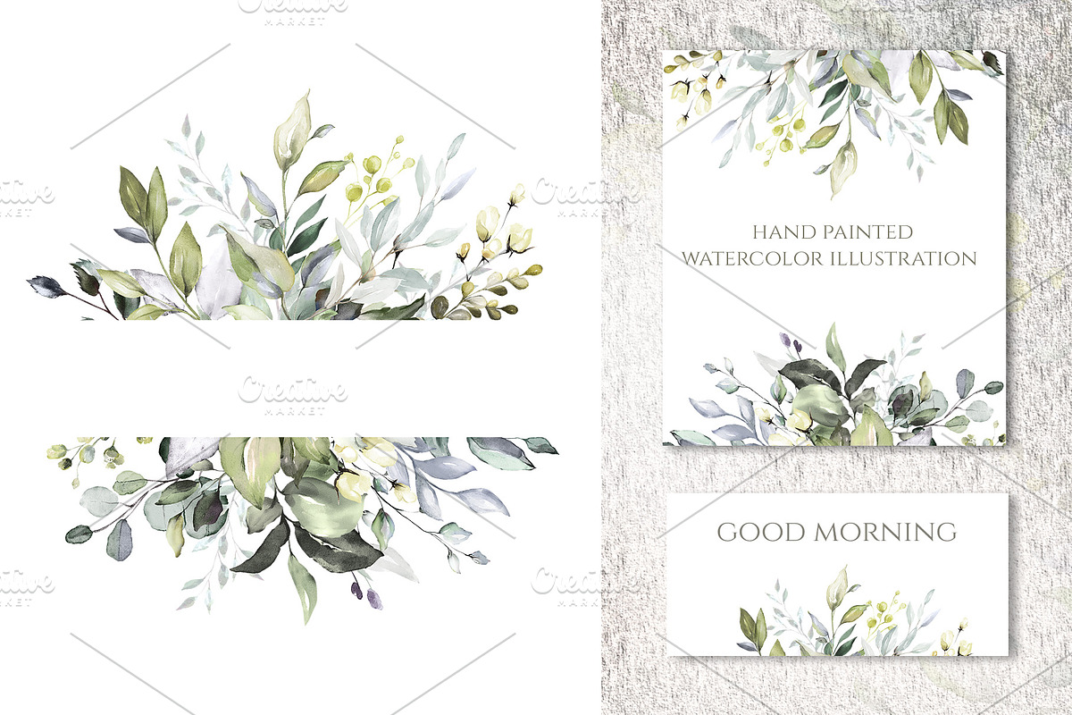 Herbal Watercolor collection, a Work Illustration by Lisima (Photo 6 of 14)
