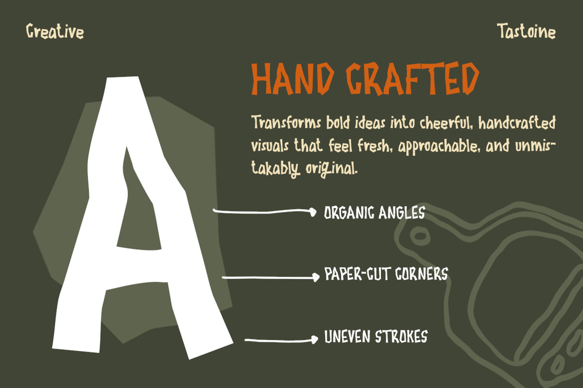 Tastoine, a Sans Serif Font by Pinisi ART (Photo 10 of 10)