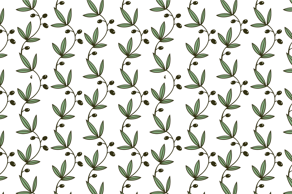 Seamless Floral Vector Patterns Set, a Pattern Graphic by Studio Indigo (Photo 5 of 9)