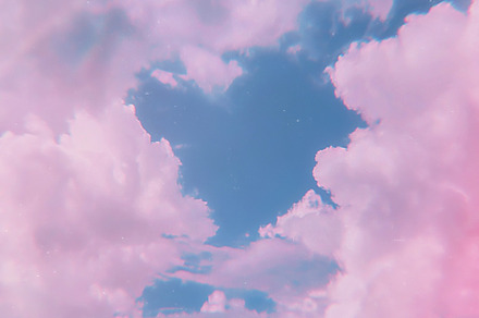 Pink sunset magic sky with clouds stock photo containing antrisolja and nature
