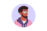 Happy people portraits, avatars set, a Person Illustration by PaperTrident (Thumbnail 3 of 10)