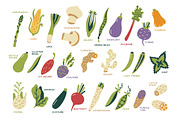 Fruits Vegetables Berries Collection, a Food Illustration by Chelovector (Thumbnail 5 of 6)