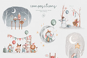 Christmas Illustrations for kids, an Animal Illustration by CarmineType (Thumbnail 4 of 13)
