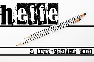 HEFFE Hand Crafted Font