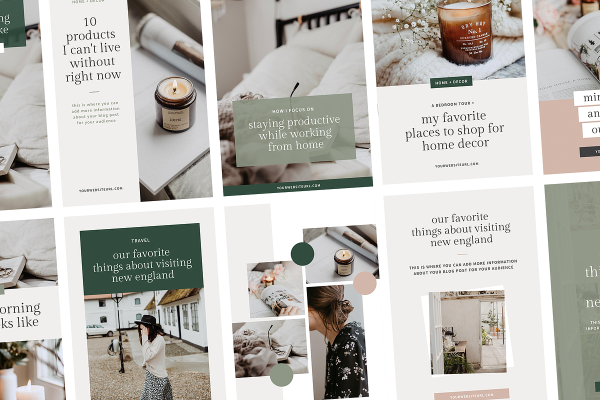 June Pinterest Templates, a Social Media Template by Coded Creative (Photo 6 of 6)
