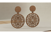 Floral Charm Earring Files, a Graphic by hafijul (Thumbnail 8 of 11)