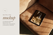 iPad Mockup | Minimalist Mockup, an iPad Mockup by The Ethical Agency (Thumbnail 4 of 4)