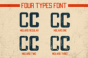 Molard - Modern Various Font, a Font by PutraCetol Studio (Thumbnail 7 of 14)