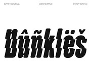 CS Brixton Rippled, a Sans Serif Font by Craft Supply Co. (Thumbnail 6 of 8)